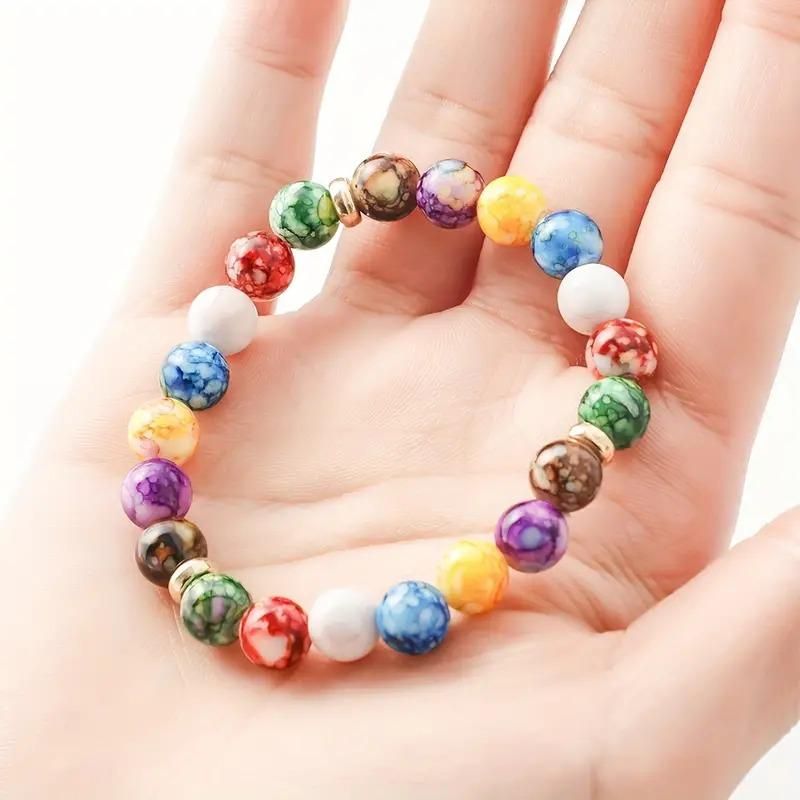 7 Chakra Reiki Bracelet .