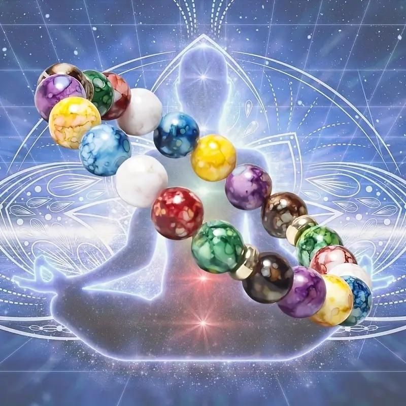 7 Chakra Reiki Bracelet .