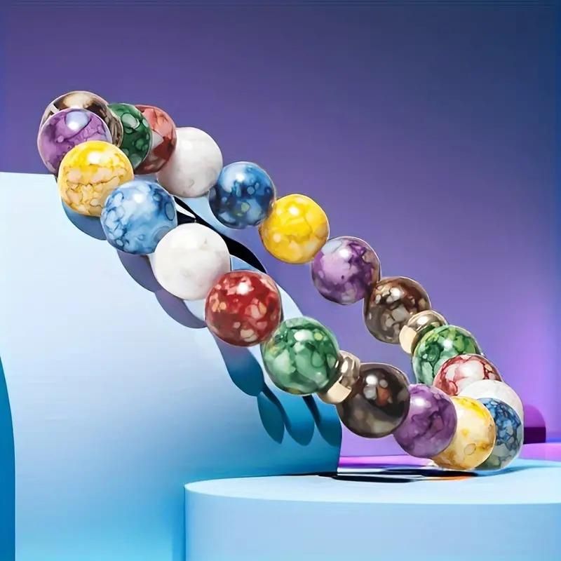 7 Chakra Reiki Bracelet .