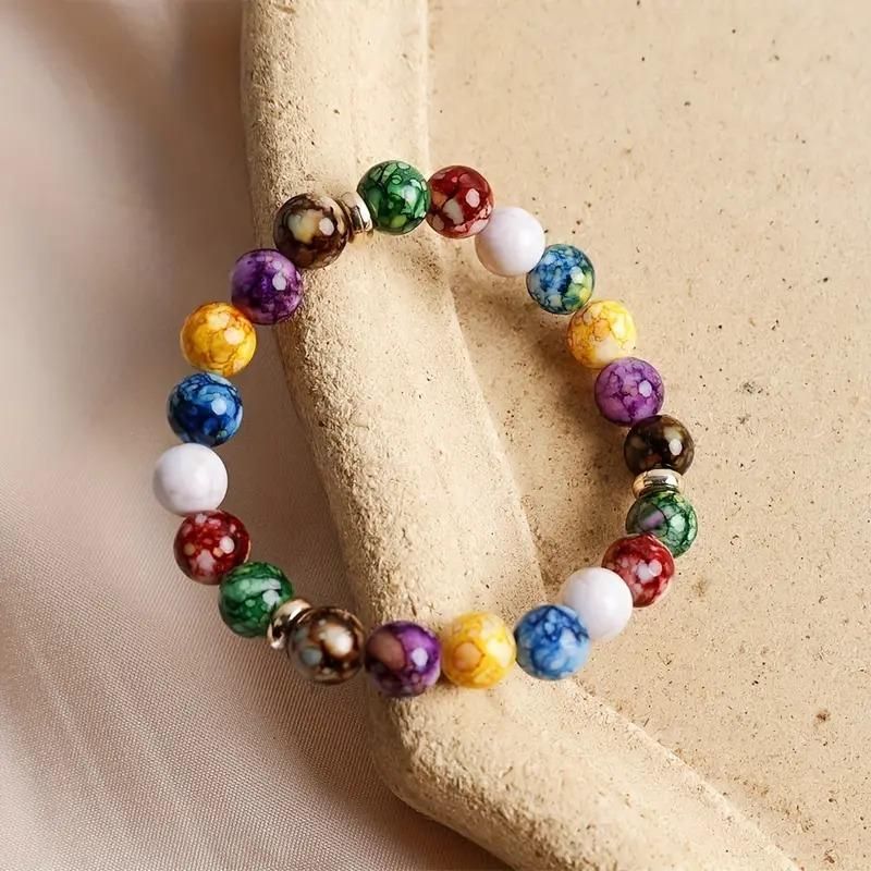 7 Chakra Reiki Bracelet .