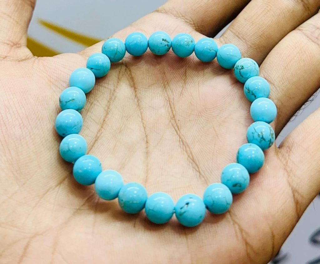 Blue Turquoise Protection & Luck Bracelet