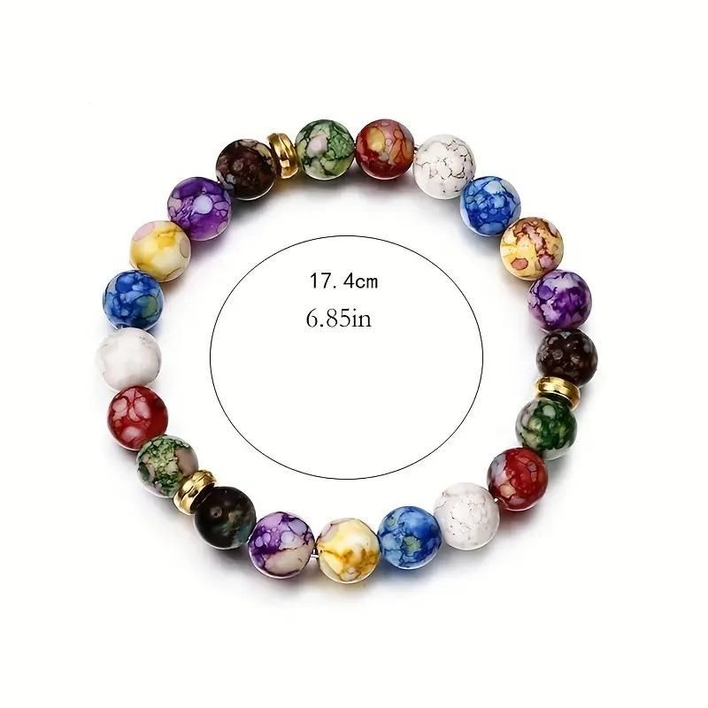 7 Chakra Reiki Bracelet .