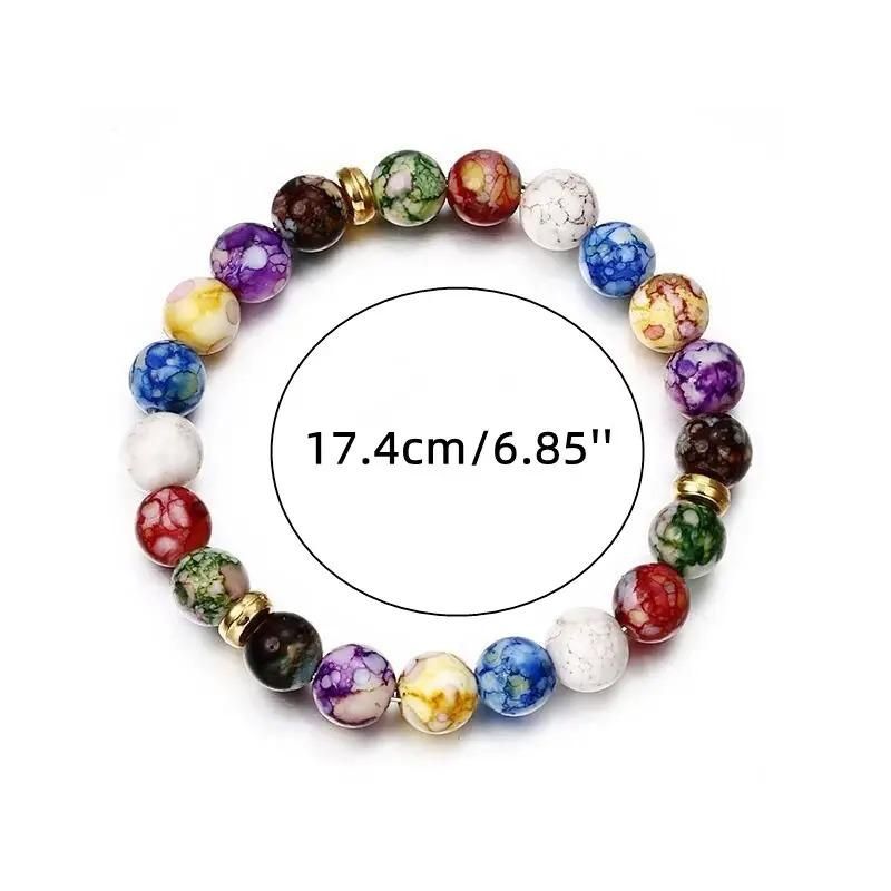 7 Chakra Reiki Bracelet .