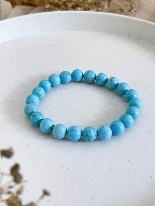 Blue Turquoise Protection & Luck Bracelet
