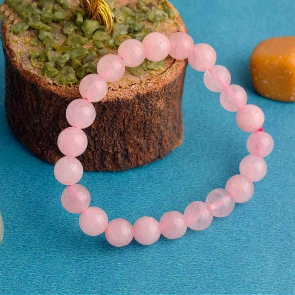 Rose Quartz Love & Healing Bracelet  .