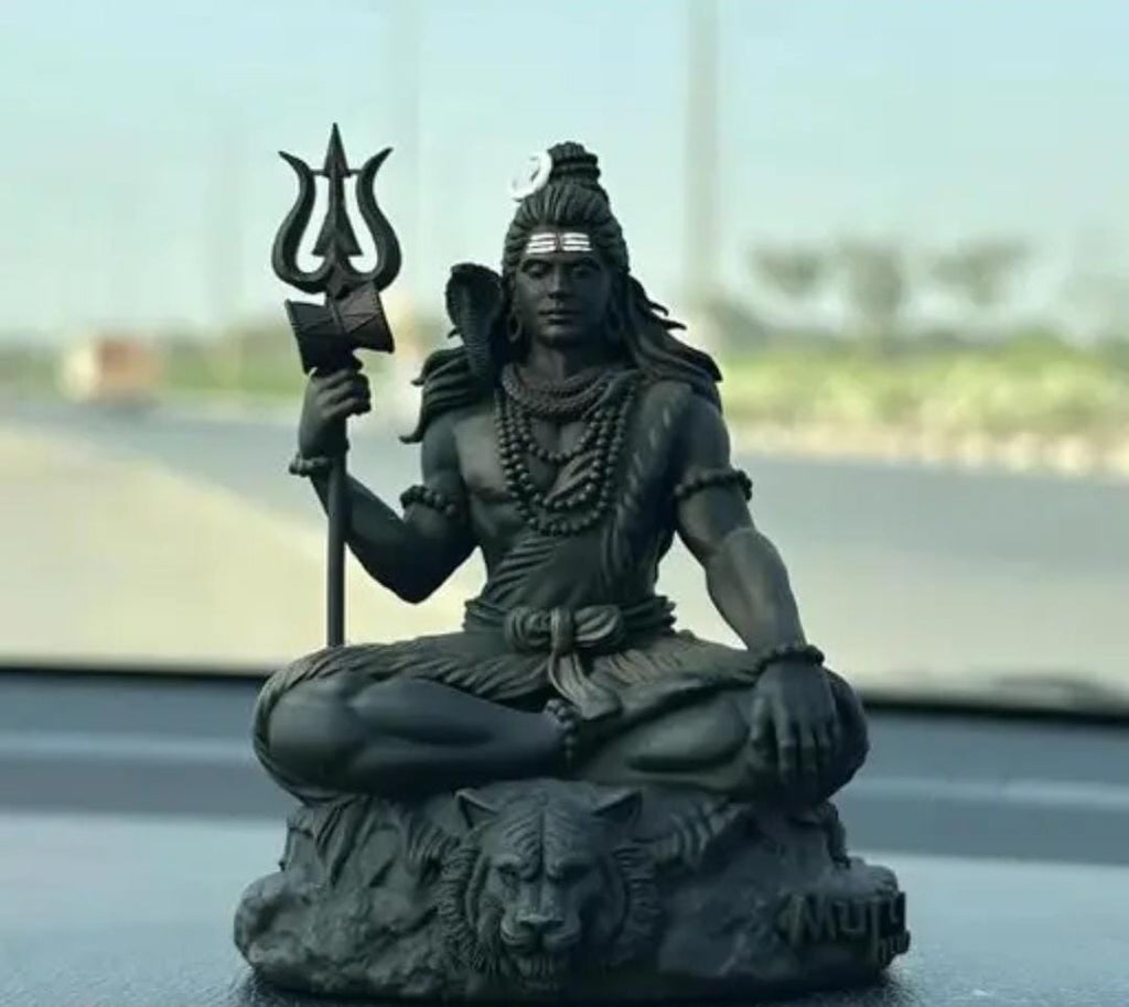 Mahayogi Shiva Murti – Divine Peace for Car & Home.